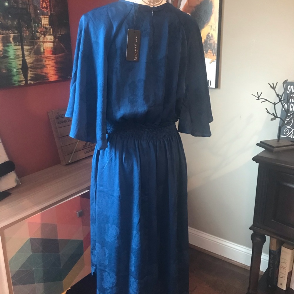 ❤️1l left Anthropologie jacquard cape midi dress - Picture 7 of 7